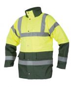 Bunda zimn hi-viz zeleno-lut S466 