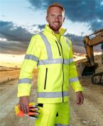 Bunda softshelov hi-viz lut REF501 