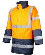 Bunda zimn hi-viz oranovo-modr REF602 