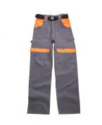 Kalhoty do pasu COOL TREND dámské šedo-oranžové 